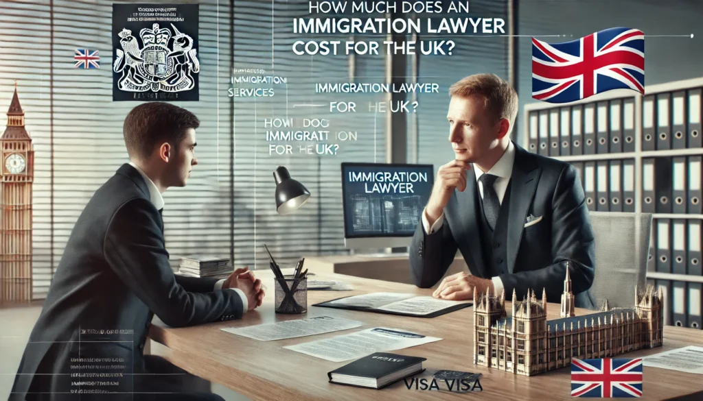 how much for a immigration lawyer for uk