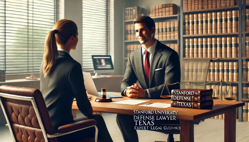 standford univercity defence lawyer texas