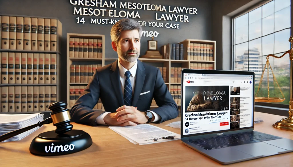 gresham mesothelioma lawyer vimeo